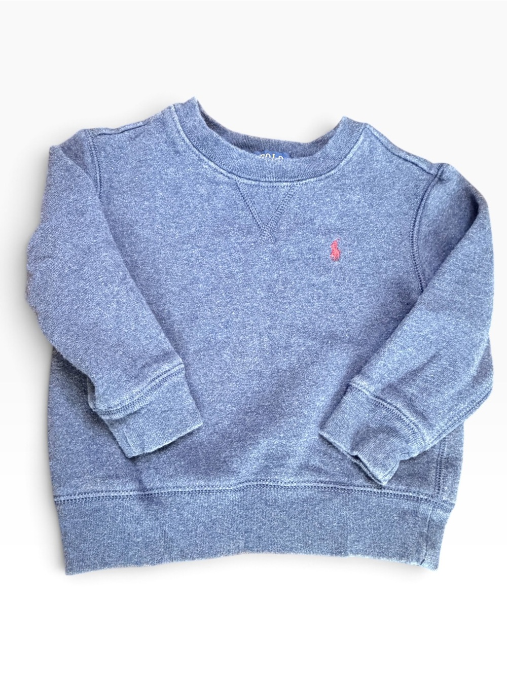 Ralph Lauren Toddler Crewneck Sweatshirt - Blue 2T